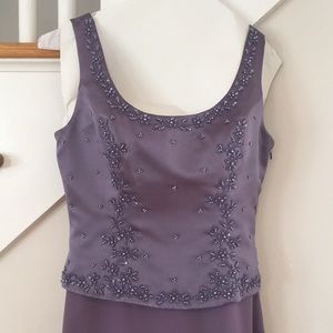 Purple prom dress / bridesmaid dress